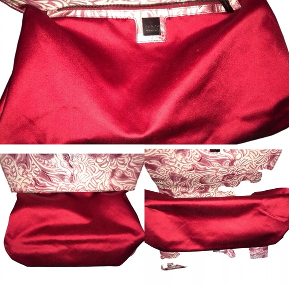 RARE Find... FENDI Tooled Leather Colorful Handbag - Picture 7 of 16